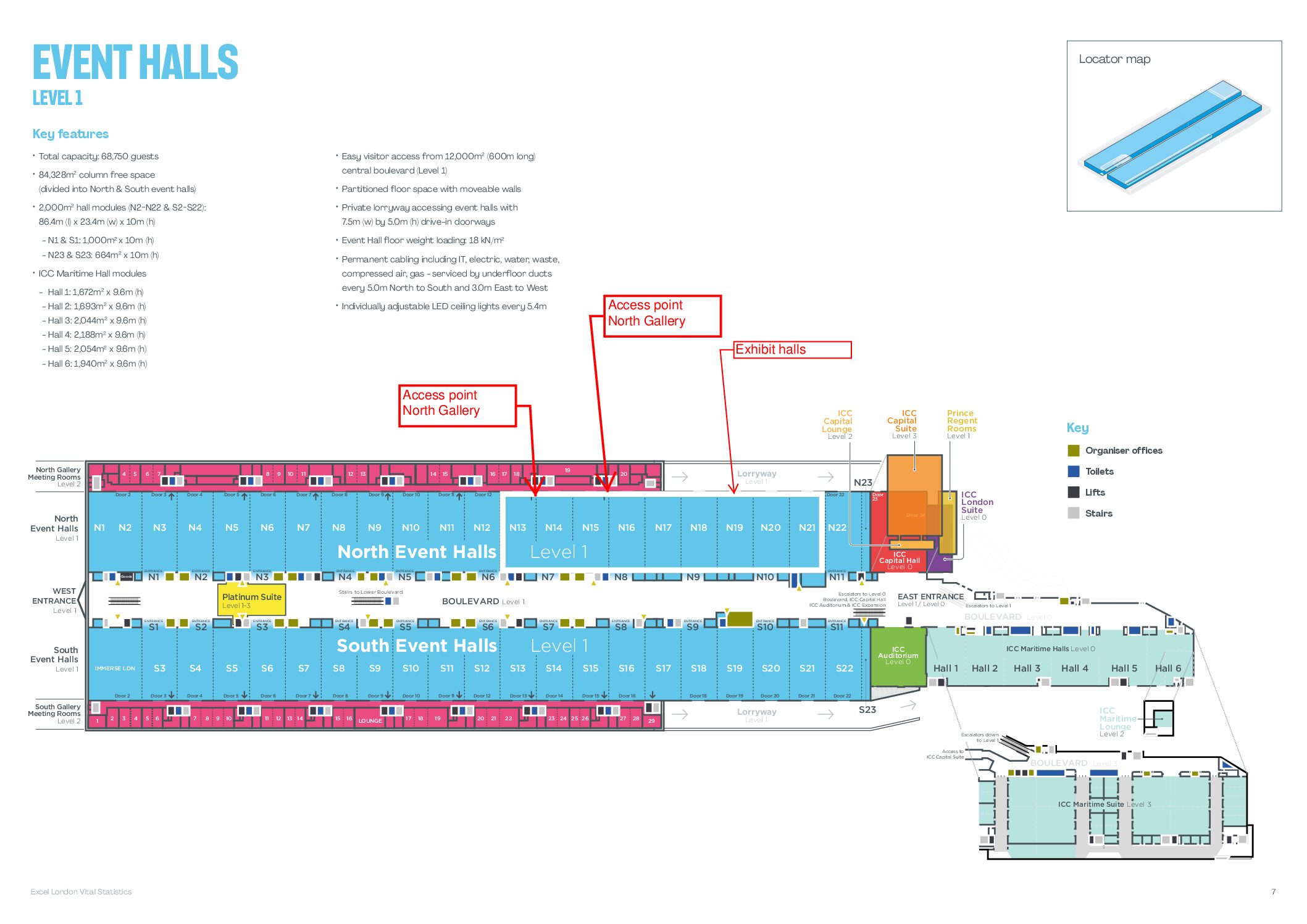 Access to North Gallery Rooms via exhibit_overview